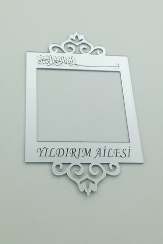 Kişiye Özel Zil Anahtarı Kenar Süsü Gümüş