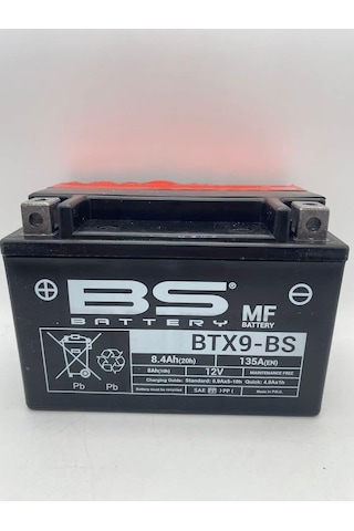 Bs Btx9-bs 1999-2005 Vespa Et 4 Uyumlu Akü Sulu Akü
