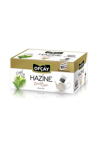 Ofçay Hazine Zengin Dem Siyah Demlik Poşet Çay 2'li 30 x 15 G