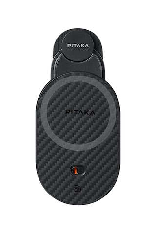 Pitaka Magez Pro 2 Magsafe Özellikli Qi2 Tesla Model Y Ve Model 3 Uyumlu Araç Telefon Tutucu Siyah