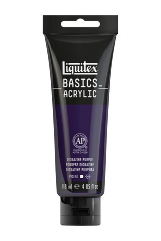 Liquitex Basics Akrilik 118Ml - Dioxazine Purple 186
