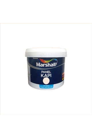 Marshall Su Bazlı Panel Kapı Boyası Beyaz 2.5 Lt 3,5 Kg