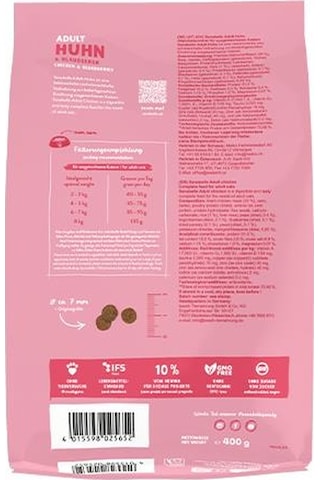 Sanabelle Life Tavuklu Ve Yaban Mersinli Yetişkin Kuru Kedi Maması 400 Gr