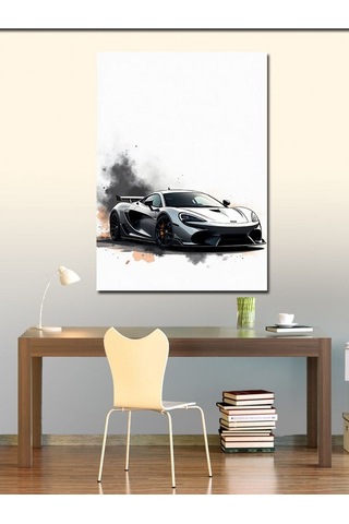 Kanvas Tablo Hızın Beyaz Cenneti 70cmx100cm