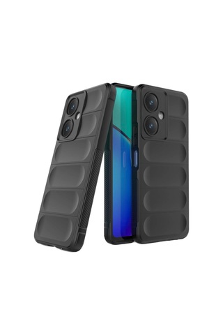 Vivo Y27 Kılıf Optimum Silikon - Siyah Renkli