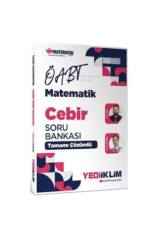 Yediiklim 2027 Öabt Meb-ags İlköğretim Ortaöğretim Lise Matematik Cebir Soru Bankası Çözümlü