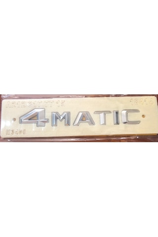 Mercedes Tip Yazısı 4 Matic 2128177715