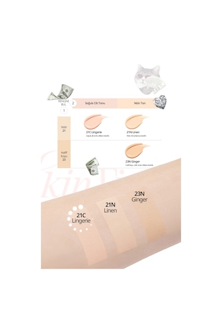 Clio Kill Cover Skin Fixer Cushion 21C Lingerie Luxury Koshort