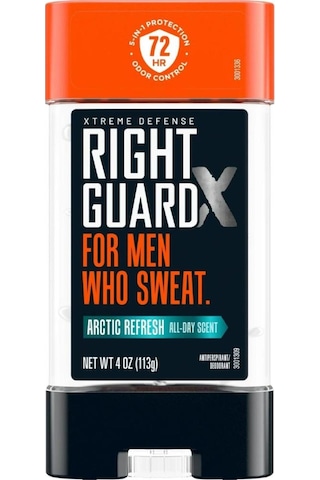 Right Guard Xtreme Defense Arctic Refresh Jel Deodorant Stick 113 G
