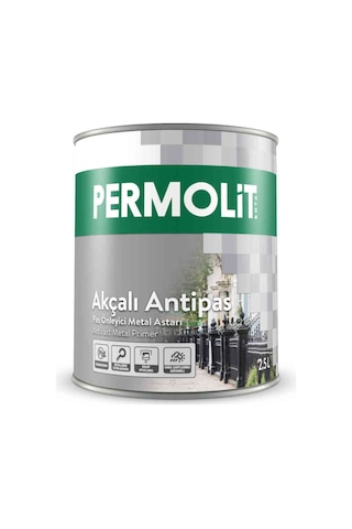 Permolit Akçalı Antipas Metal Astarı-Litre Seçiniz