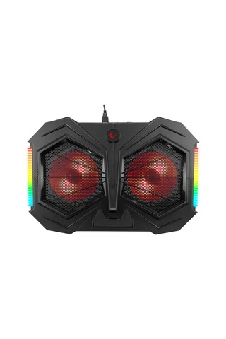 Rampage AD-RC11 Spider 15" - 17" RGB Çift Fanlı Yükseklik Ayarlı Notebook Soğutucu