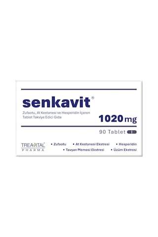 Senkavit Zufaotu, At Kestanesi, Hesperidin 90 Tablet