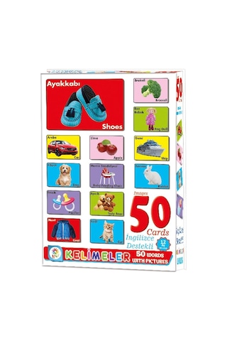 Resimlerle İlk 50 Kelime