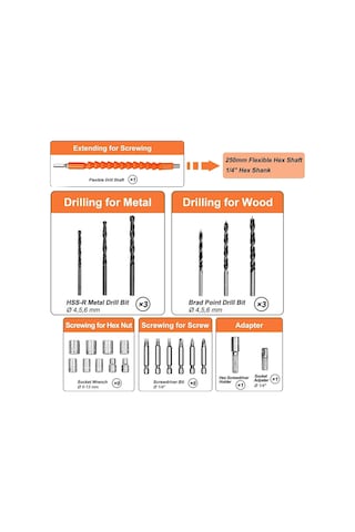 Bulldozer Çift Akülü 24vr Darbeli 24 Parça Aksesuar Setli Şarjlı