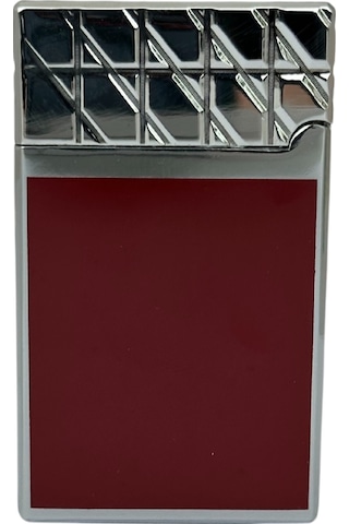 Vindiesel Soft Flame Kırmızı-gümüş Desenli Çakmak - Tr7672