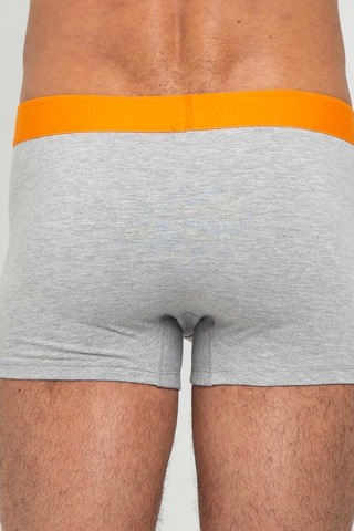 U.S. Polo Assn. Erkek Gri Melanj Tekli Boxer 80603