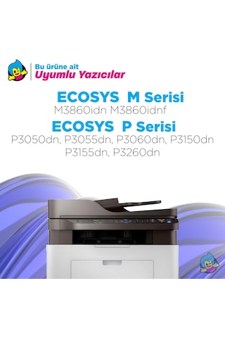 Kyocera Tk-3190 20'li Paket Uyumlu Toner / Ecosys M3860 / P3050 / P3055 / P3060 / P3150 / P3155 / 1t02t60nl0