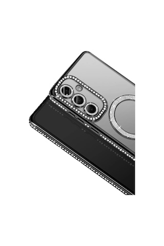Joko Samsung Galaxy Uyumlu A57 5g Joke Simli Magneticsafe Kılıf Semeglbl - 64 - Siyah