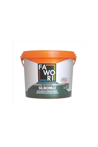 Fawori Silikonlu Dış Cephe Boyası 2,5 L - 7,5 L - 15 L (424696462)