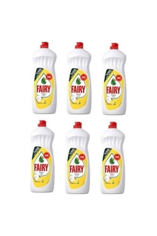 Fairy Limon Kokulu Sıvı Bulaşık Deterjanı 6 x 650 ML Fairy Limon Kokulu Sıvı Bulaşık Deterjanı 6 x 650 ML