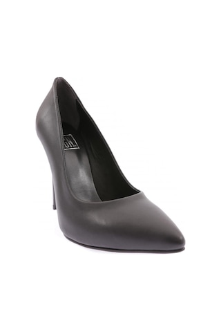 Dgn 150k-22y Kadın Sivri Burun Stiletto 15p Topuklu Ayakkabı 150K-1563-R1534 Siyah