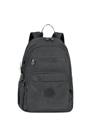 Kırınkıl Sırt Çantası Okul Çantası Spor Çantası Günlük Çanta115-1 Füme Gri Desenli