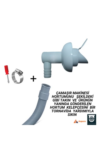 Çamaşır Ve Bulaşık Makinesi Gider Koku Önleyici Çekvalf Adaptör C