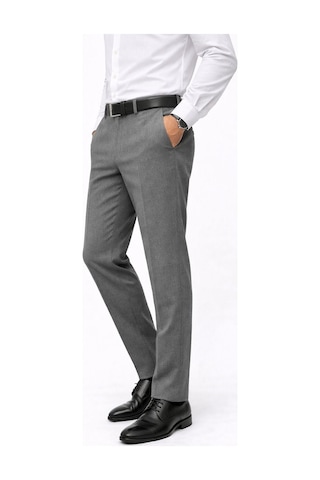 Classics Men Caserta Regular Fit Likralı Erkek Kumaş Pantolon - 7558 gri