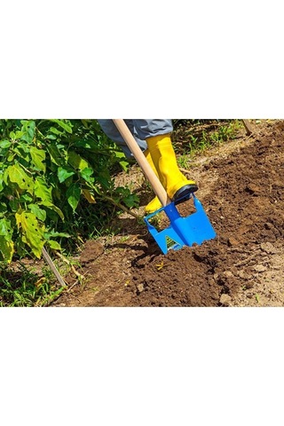 Yaparlar Bahçe İnşaat Kürek Depkili Bel Küreği Set Eldiven