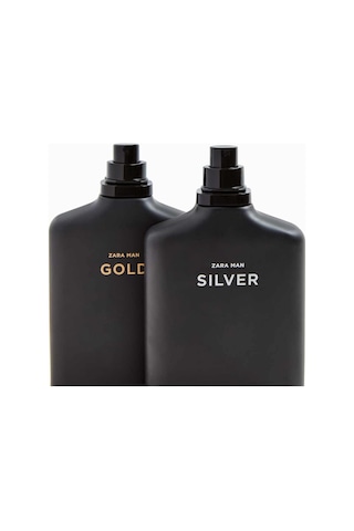 Zara Man Silver EDT 100 ML + Man Gold EDT 100 ML