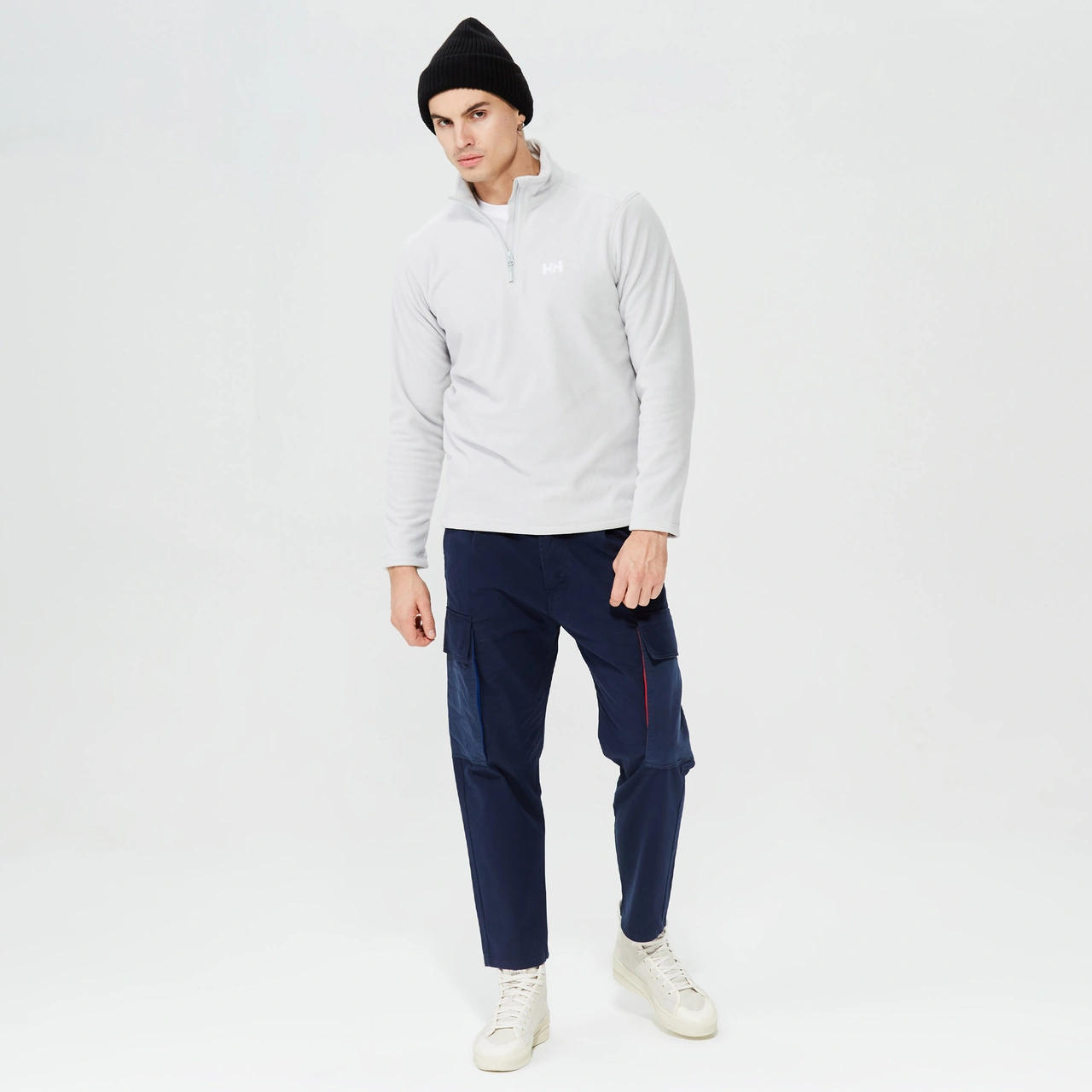 Helly Hansen Mount Polar Fleece Erkek Gri Outdoor Polar - 12001 Gri