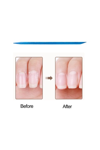 Reedark Renkli Ahşap Tırnak Çubuğu Seti - Tırnak Boyası Temizleyici Ve Kütikül Push Rodu, 100 Adet/ Paket