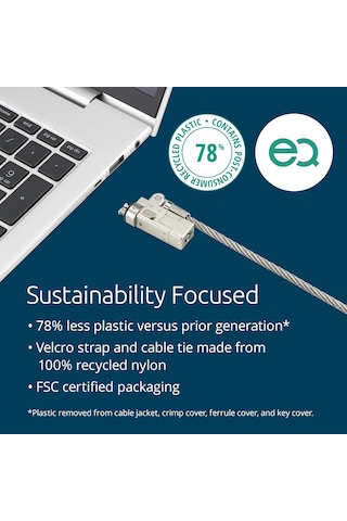 Kensington Eq Slim Nanosaver 2.0 Anahtarlı Kilit