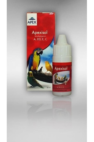 Apex Axisol Kuşlar için Multivitamin 30 ML