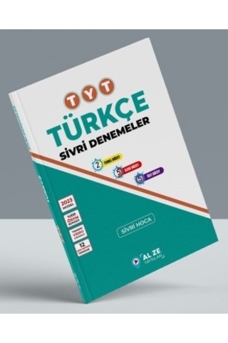 Alze Yayınları Tyt Türkçe Sivri Denemeler