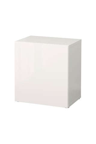 Raf Ünitesi, Parlak Cila-beyaz, 60x40x64 Cm, Selsvıken Beyaz