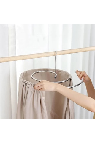 Lemestar Katlanır Paslanmaz Çelik Yatak Çarşafı Kurutma Askısı, 2 Adet