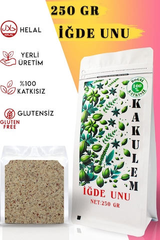 Kakulem Glutensiz Sertifikalı İğde Ve Çekirdeği Unu Tozu 250 Gr