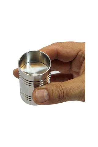 Paslanmaz Çelik Jigger Krom Kokteyl Bar Ölçeği 15/30 Ml