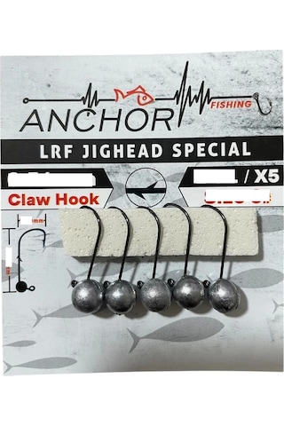 Anchor Special Lrf Jighead 2,5gr 5 Li Paket - Standart