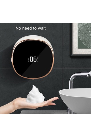 Qf Kızılötesi Sensörlü Fotoselli Bulaşık Sabunu Dispenseri Banyo Şeffaf