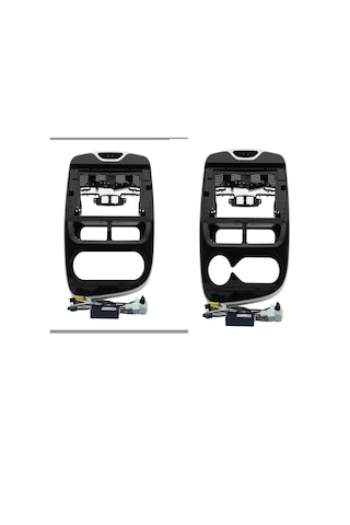 Govimaks Renault Clio 4 2013-2016 Uyumlu Dijital/ Manuel 10 Inc Androıd Multimedya Çerçevesi - Soket-canbus