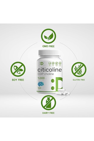 Deal Supplement Cognizin Citicoline Sitikolin Cdp Choline 120 Ca