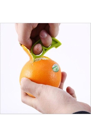 Yaratıcı Portakal Soyucu Kolay Açıcı Limon Dilimleme Kesici Kesilmiş Meyve Striptizci Cihazı Diğer