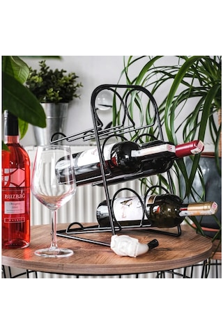 Şaraplık Metal Şarap Standı İçki Standı 5006