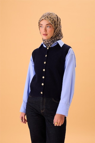 Silk Home İnce Pamuk Soft Eşarp Antrasit-bej Geometrik Desenli Tok Duruşlu 90x90 Çok Renkli
