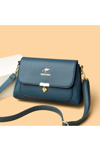 Yeni Stil Anne Çantası Omuz Askılı Çanta Atmosferik Kadın Çantası Dayanıklı Elde Taşınabilir Küçük Kare Çanta Haki Ana Resim Rengi Diğer