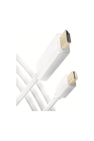 Minidisplayport Hdmi Çevirici 1.8 Metre 4k Mini Displayport Hdmi Kablo