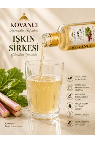 Işkın Sirkesi 500 Ml- Katkısız,doğal Fermente