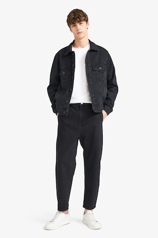 Defacto Regular Fit Düğmeli Cepli Jean Ceket F4738ax25aunm40 Siyah